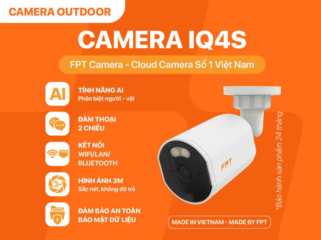 lắp đặt camera iq4s